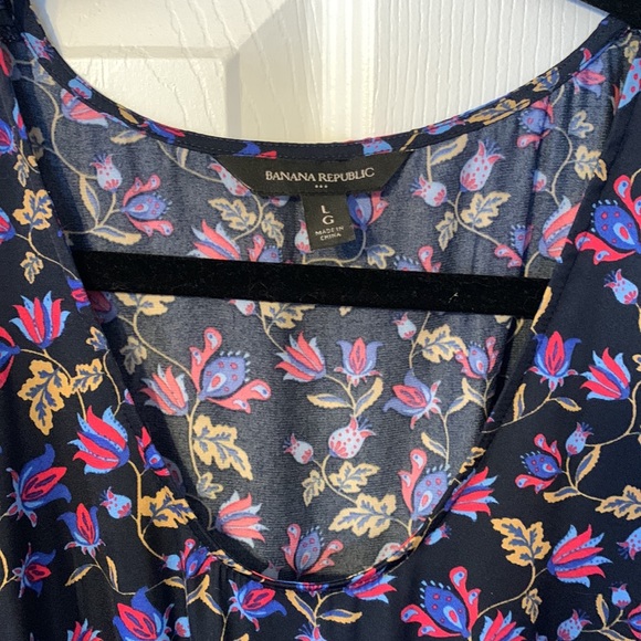 Banana Republic Long Sleeve Midi Dress Size Large - Picture 4 of 5